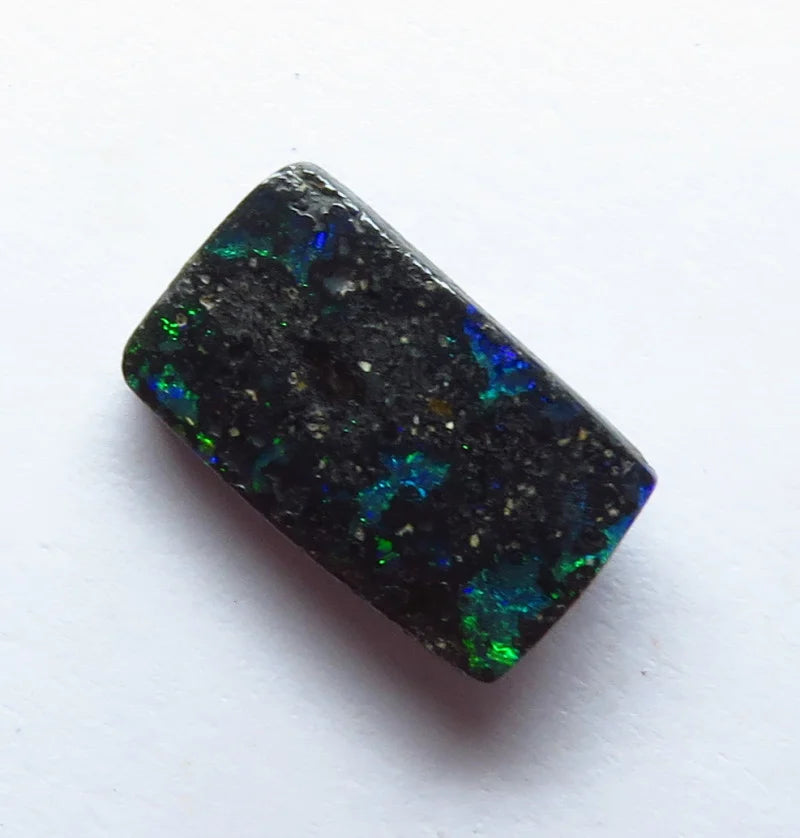 Australian Queensland Boulder opal Polished Gemstone 1.9cts From Winton 11x7x2mm BFC15
