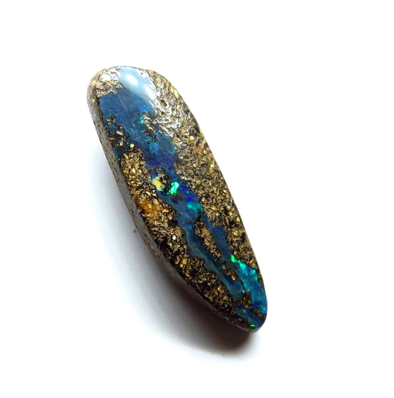 Queensland Boulder opal Polished Gemstone 1.6cts From Winton 16x5x3mm BFC39