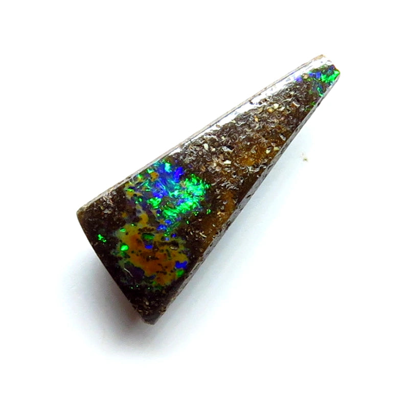 Queensland Boulder opal Polished Gemstone 1cts From Winton 12x5x2mm BFC40