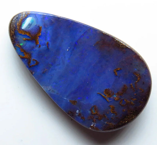 Australian Queensland Boulder opal Polished Gemstone 11.65cts From Winton 25x14x4mm BFC08