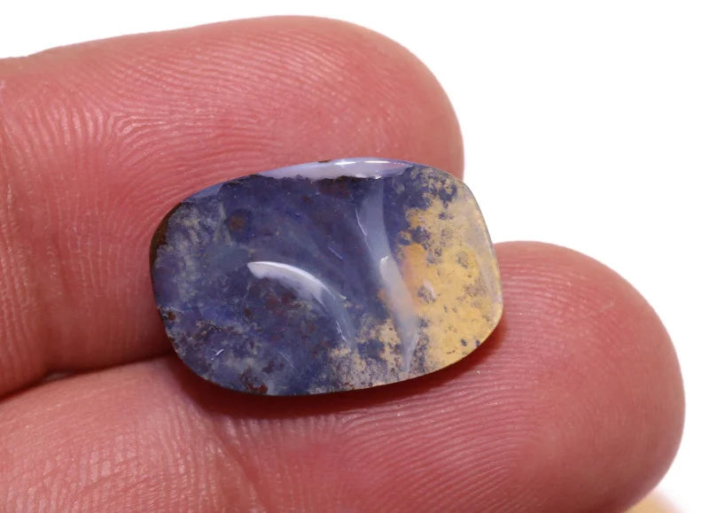 Australian Queensland Boulder opal Polished Gemstone 11.4cts From Winton 19x12.5x4.5mm BFC16