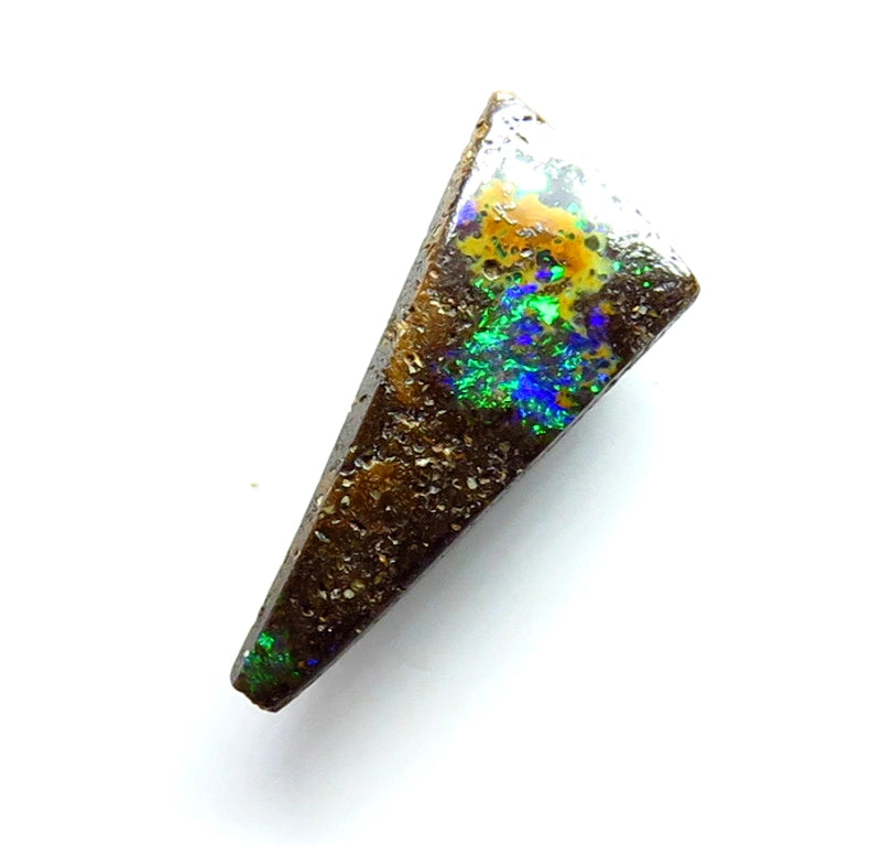 Queensland Boulder opal Polished Gemstone 1cts From Winton 12x5x2mm BFC40