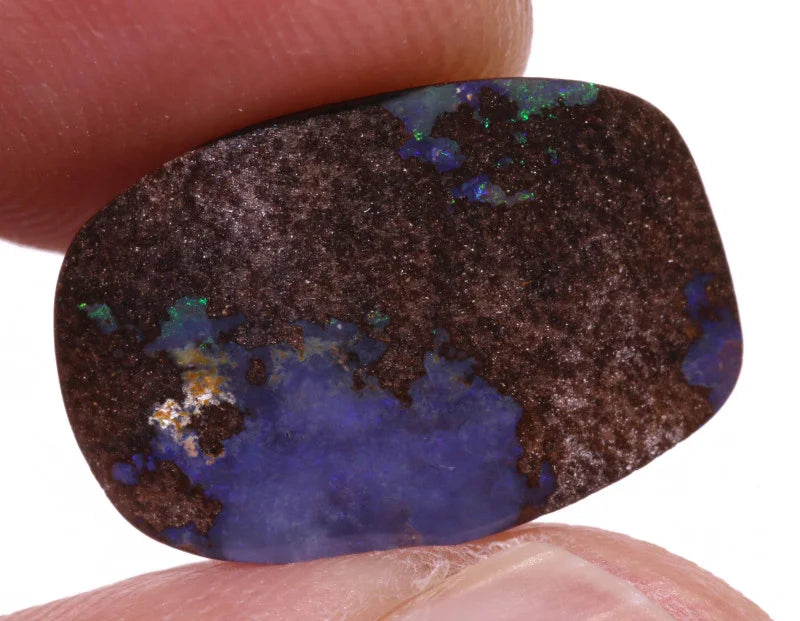 Australian Queensland Boulder opal Polished Gemstone 5.75cts From Winton 16x10x3mm BFC36
