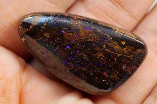 Australian Queensland  Boulder Matrix opal Polished Gemstone 36cts From Yowah 32x18x7mm  BFC51