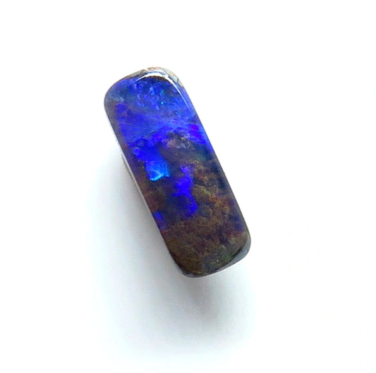 Queensland Boulder opal Polished Gemstone 0.5cts From Winton 7x3x2mm BFC49