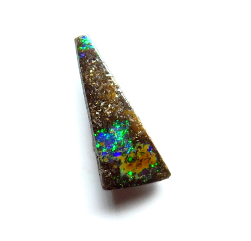 Queensland Boulder opal Polished Gemstone 1cts From Winton 12x5x2mm BFC40