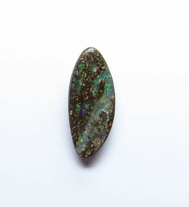Australian Queensland Boulder opal Polished Gemstone 2.1cts From Winton 15x6x3mm BFC13