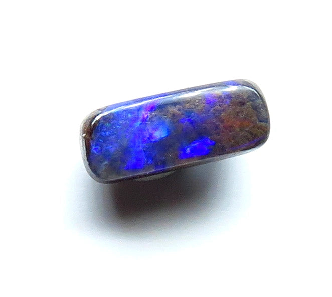 Queensland Boulder opal Polished Gemstone 0.5cts From Winton 7x3x2mm BFC49