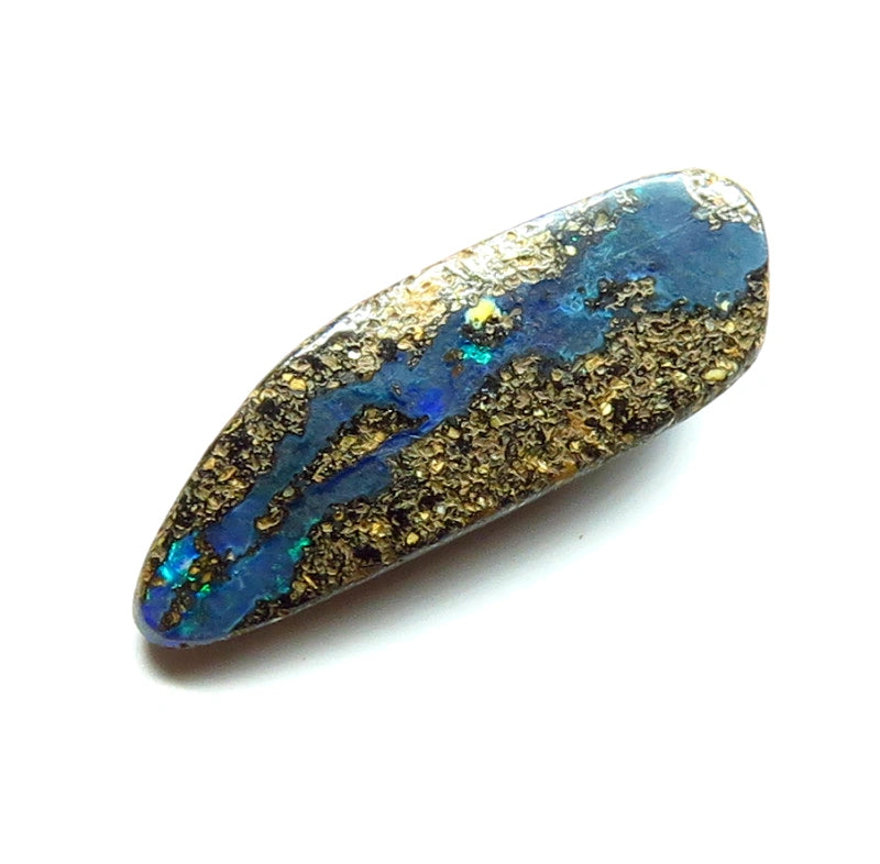 Queensland Boulder opal Polished Gemstone 1.6cts From Winton 16x5x3mm BFC39