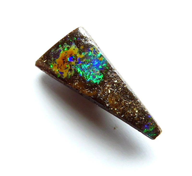 Queensland Boulder opal Polished Gemstone 1cts From Winton 12x5x2mm BFC40