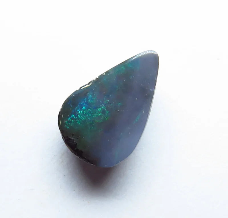 Australian Queensland Boulder opal Polished Gemstone 2.3cts From Winton 11x7x2mm BFC12