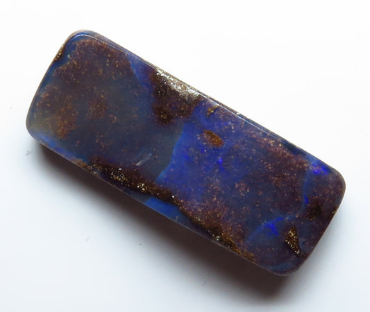 Australian Queensland Boulder opal Polished Gemstone 7.62cts From Winton with bits of colour 22x9x4mm BFO20