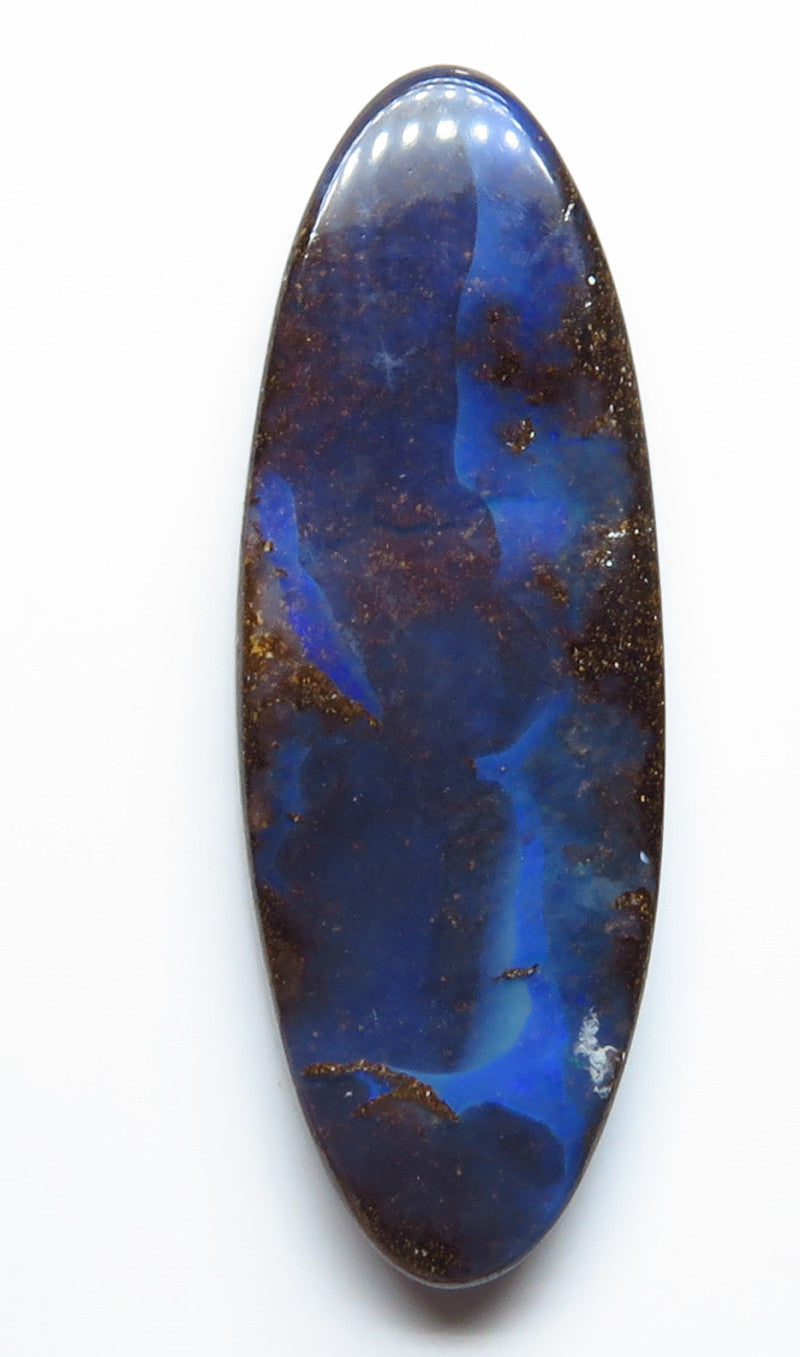 Australian Queensland Boulder opal Polished Gemstone 13.05cts From Winton with bits of colour 31x11x4mm BFO04
