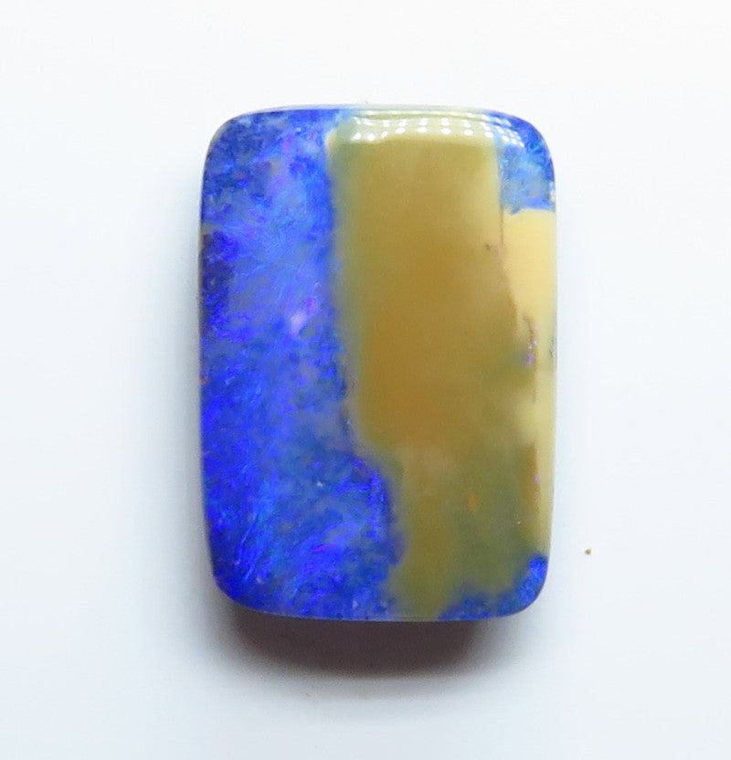 Australian Queensland Boulder opal Polished Gemstone 3.97cts From Winton some nice blue colours 13x9x3mm BFO39