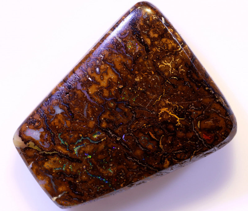 Australian Queensland Boulder Matrix opal Polished Gemstone 26cts From Yowah some bits of blue/green 22x17x8mm BFO897