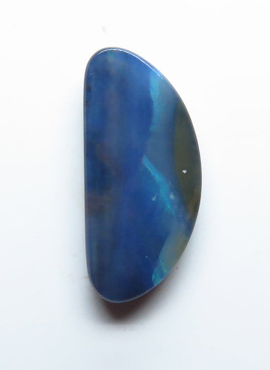 Australian Queensland Boulder opal Polished Gemstone 4.51cts From Winton with some blue colours 18X8X3mm BFO35