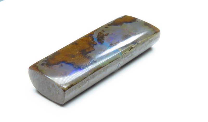 Australian Queensland Boulder opal Polished Gemstone 6.89cts From Winton with bits of colour 20x7x4mm BFO17