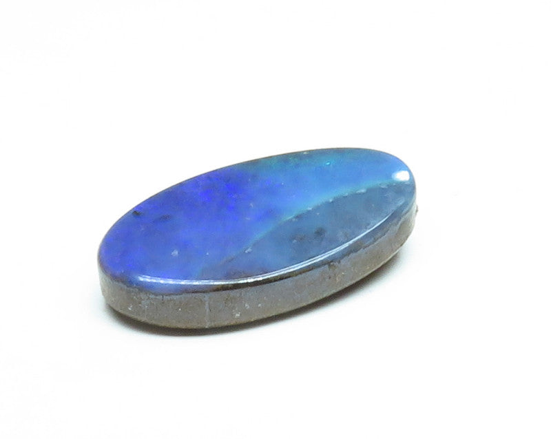 Australian Queensland Boulder opal Polished Gemstone 2.75cts From Winton with some blue green colours 14x7x2mm BFO25